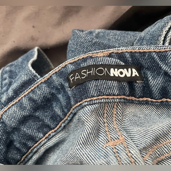 Unused overalls, fashionova, blue, size  small - Picture 3 of 4